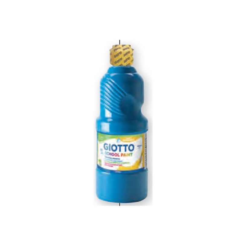 8000825535512-GIOTTO SCHOOL - Peinture - peinture à tempera - cyan - extra-fine - 500 ml-P_504247_2-1