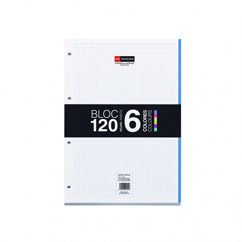 8422593074398-Miquelrius BLOC - Recharge pour bloc-notes - A4 (210 x 297 mm) - 120 feuilles / 240 pages - p-P_505492_1-0