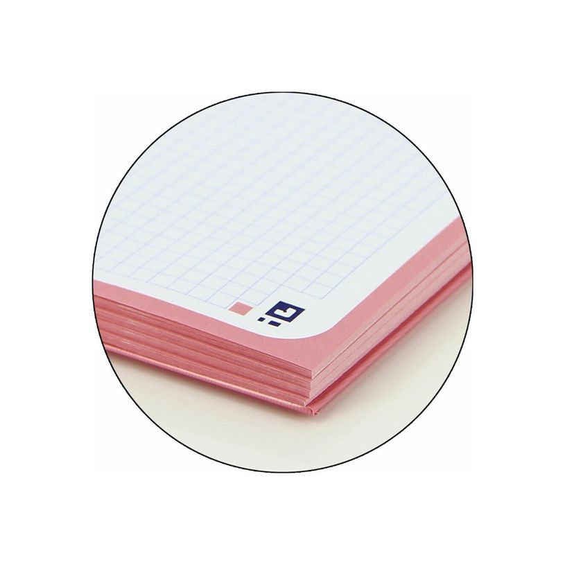 8412771007096-Oxford Classic - Cahier à spirale A4 Plus - petits carreaux - rose-P_505718_2-2