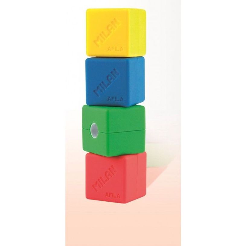 8411574030560-MILAN CUBIC - Taille-crayon - bleu, jaune, rouge, vert (pack de 16)-P_505728_5-0