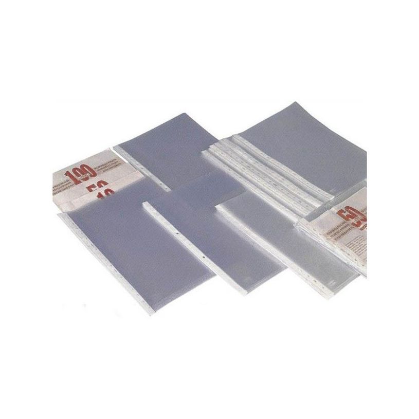 8413623557110-Grafoplas Classic - Pochette perforée - pour A4 (210 x 297 mm) - transparent (pack de 10)-P_506170_1-0