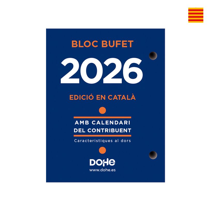 8421938116045-Dohe Bloc Bufete 2026 8.5x11cm--0