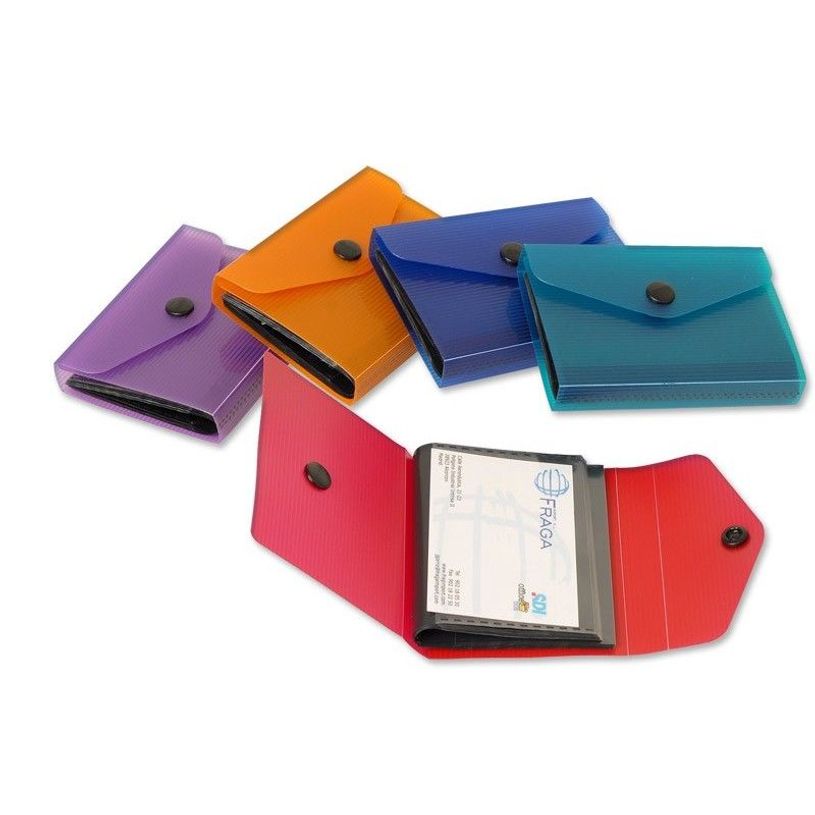 8435258254158-Fraga Import Supra - Classeur pour cartes de visite - largeur de dos : 10 mm - capacité : 40 cartes - disponible en diff