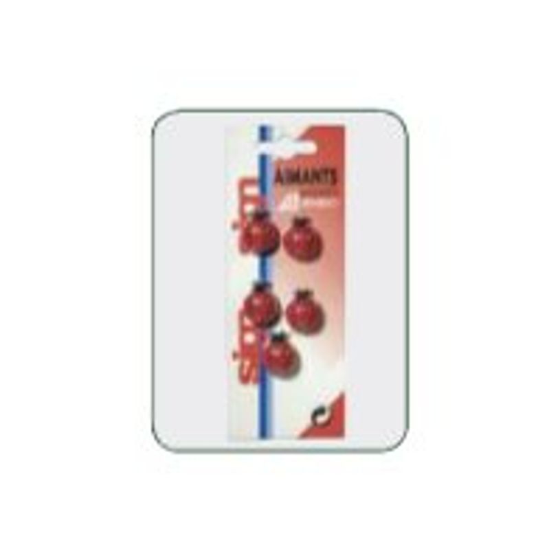 3219915112020-Sign - 5 Aimants coccinelle - 2 cm de diamètre - rouge-P_5112020_1-0