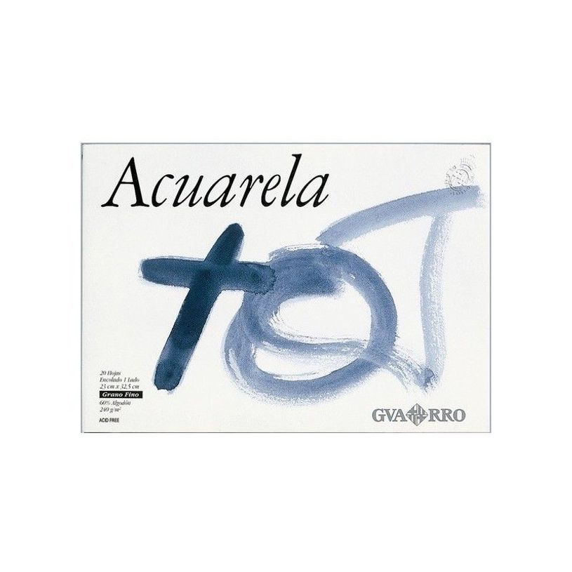 8422714007212-Canson Guarro - Bloc-notes collé sur 1 côté - A4 Plus (230 x 325 mm) - 20 feuilles-P_511280_1-0