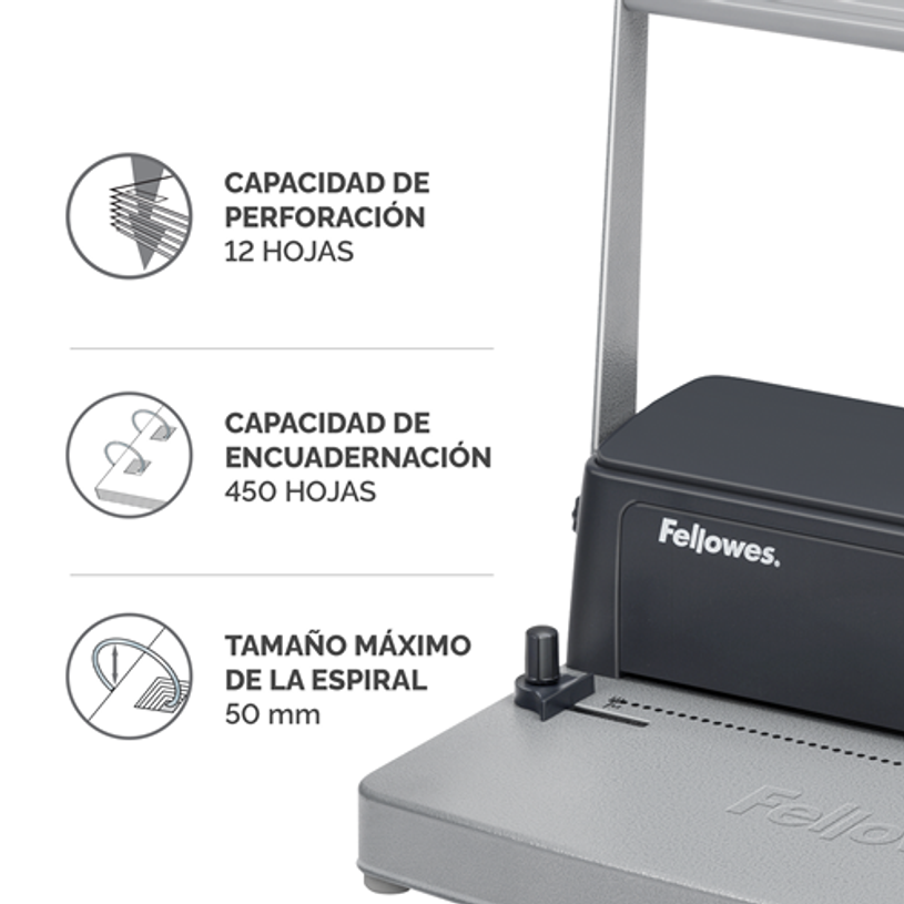 8423274999917-Encuadernadora metálica de canutillo 50 hojas para documentos A4--2