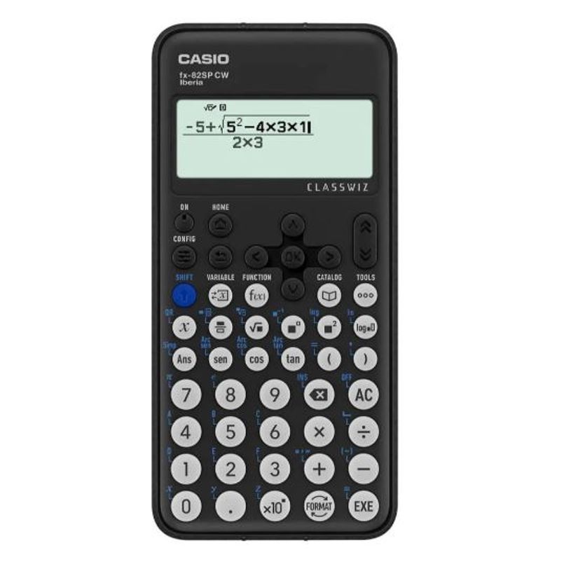 4549526611889-Casio ClassWiz FX-82SPX Iberia - Calculatrice scientifique - pile-P_515268_1-0