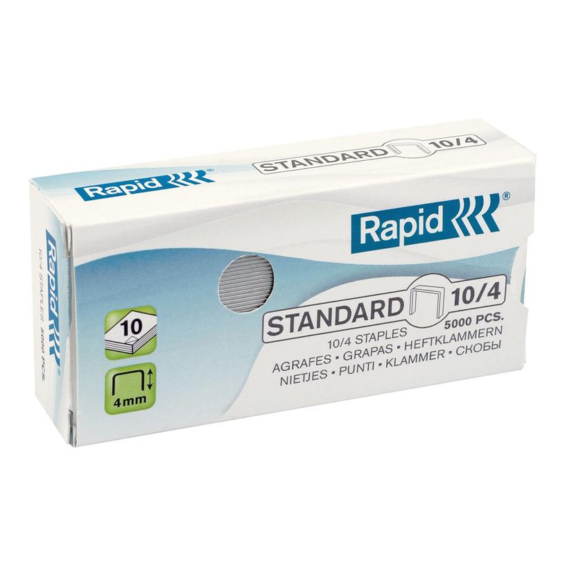 7313467107025-Rapid - Boîte de 5000 Agrafes N°10 (10/4mm) - jusqu'à 10 feuilles - acier galvanisé-P_5300510_2-2