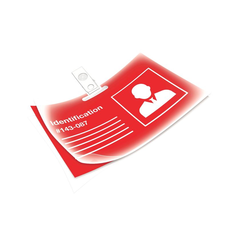 0400000530635-Fellowes - 100 pochettes de plastification (54 x 86 mm) - 125 microns - brillantes --2