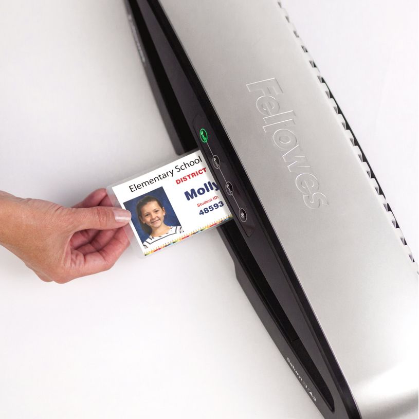 0400000530673-Fellowes - 100 pochettes de plastification (65 x 95 mm) - 125 microns - brillantes --3