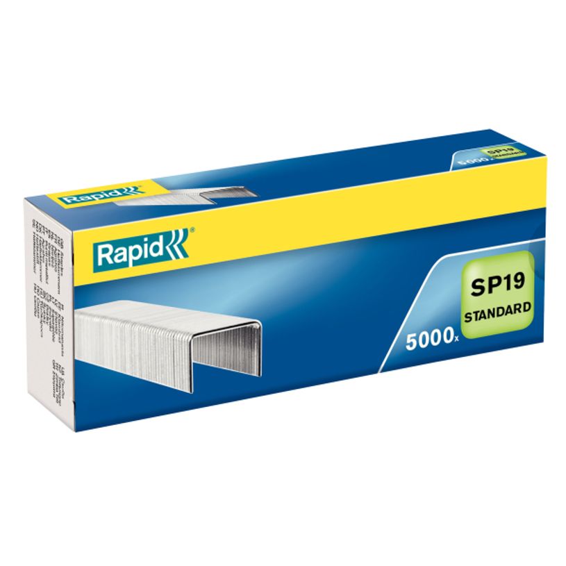 7313468738006-Rapid - Boîte de 5000 Agrafes SP19 (6 mm) - jusqu'à 20 feuilles - acier galvanisé-P_531914_1-0