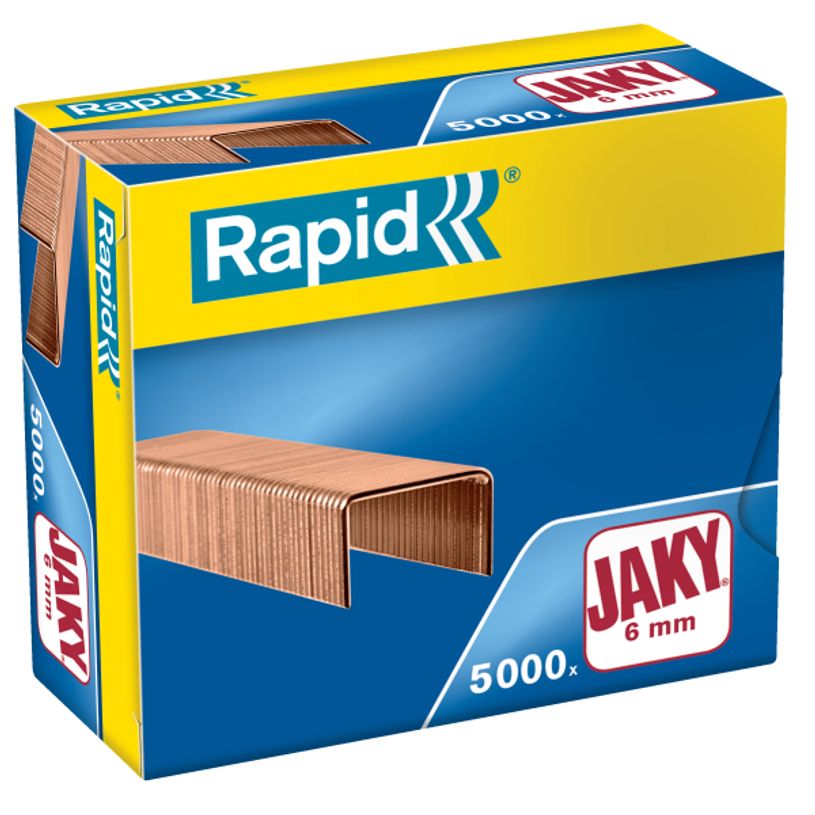 3067335330568-Rapid - Boîte de 5000 Agrafes cuivrées - JAKY 6 - jusqu'à 20 feuilles-P_533056_1-0
