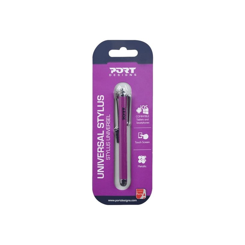 3567041402233-PORT Designs STYLUS TABLET - Stylet pour téléphone portable et tablette - violet-P_553257_1-1