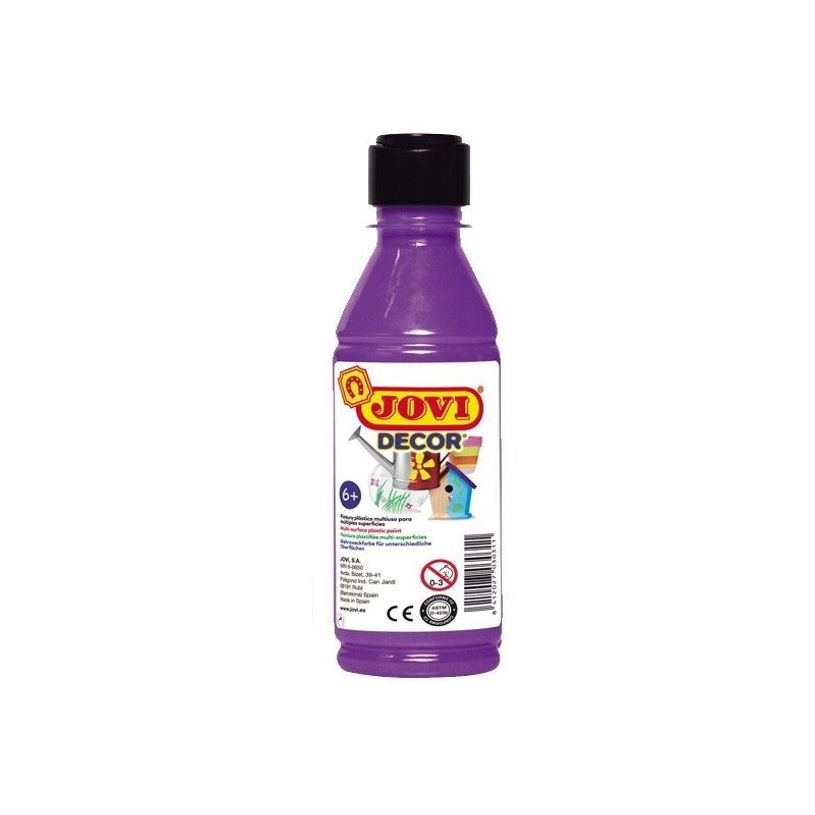 8412027024464-JOVI - Peinture - acrylique à base d'eau - liguide - violet - opaque - satin - 250 ml-P_553710_1-0