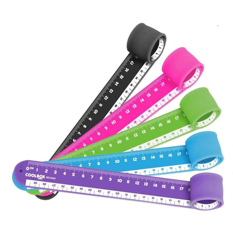 8435258030301-Office Box Colorline - Règle pliante - 30 cm - variée - silicone (pack de 36)-P_553806_3-0