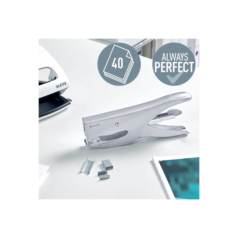 4002432357659-Leitz - Pince Agrafeuse 5549 - capacité de 40 feuilles - agrafes 24/6 ou 24/8-P_55490081_1-6
