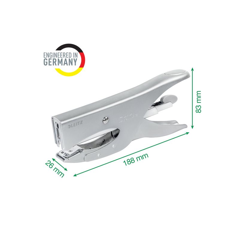 4002432357659-Leitz - Pince Agrafeuse 5549 - capacité de 40 feuilles - agrafes 24/6 ou 24/8-P_55490081_15-11