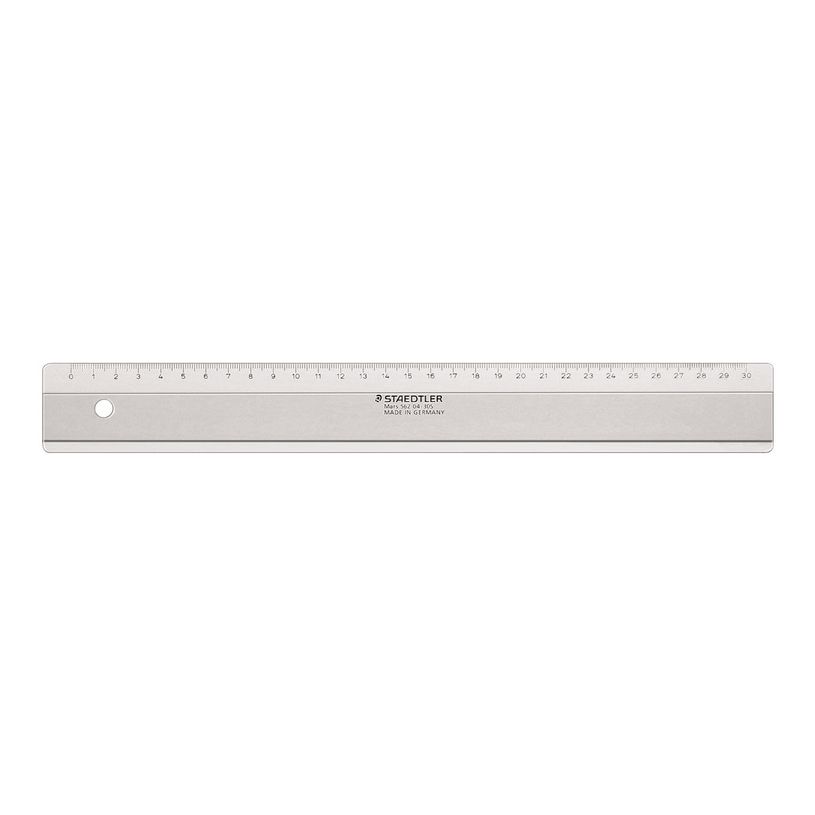 8005810562306-STAEDTLER Mars - Règle - 30 cm - Gris transparent - plastique-P_5620030_1-0
