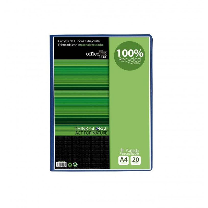 8435258142080-Office Box - Porte document personnalisable - 20 compartiments - 40 vues - pour A4 (210 x 297-P_562269_1-0