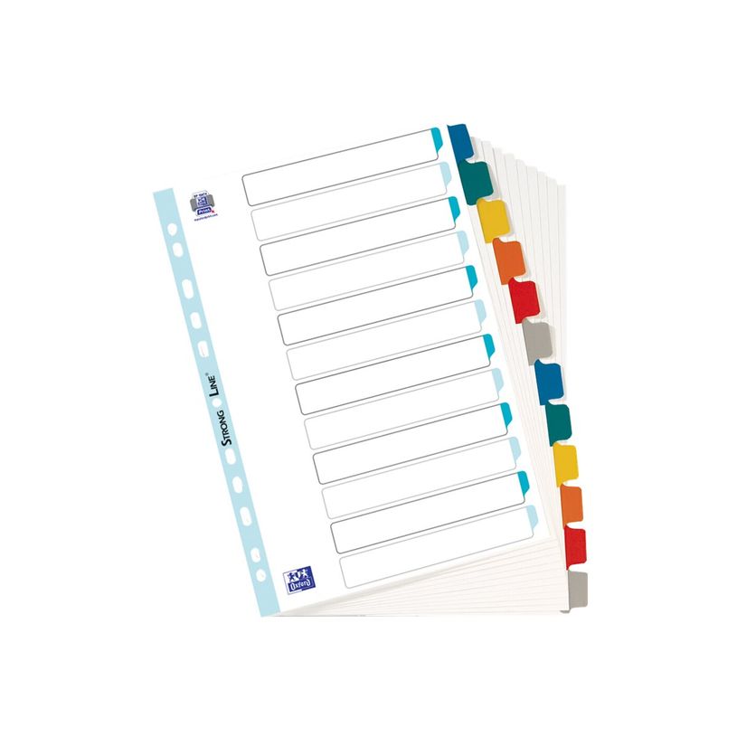 3045055695884-Oxford StrongLine - Intercalaire 12 positions - A4 - carte blanche-P_569588_4-2