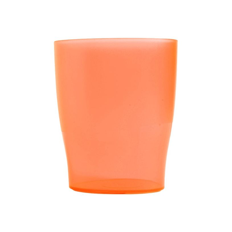 9002493099166-Exacompta ECOPen Linicolor Classic - Pot à crayons - polypropylène (PP) - mandarine translu-P_575509_1-0