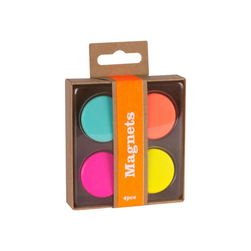 0000005763948-Apli Fluor Collection - 4 aimants - couleurs assorties-P_576394_1-0