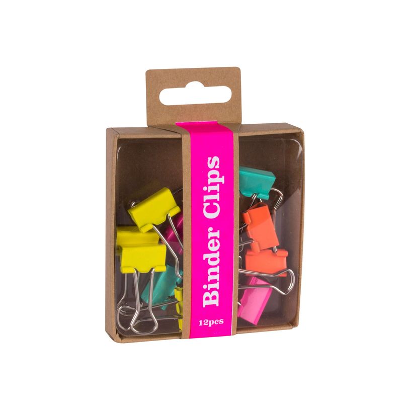 0000005763955-Apli Fluor Collection - 12 Pinces clip - couleurs assorties-P_576395_1-0