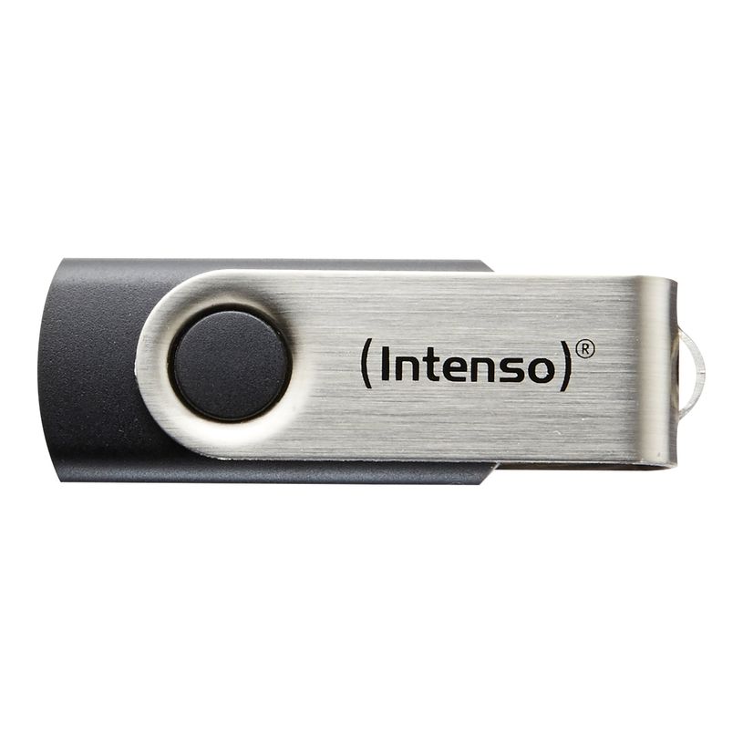 4034303015368-Intenso Basic Line - Clé USB - 16 Go - USB 2.0 - noir et argent-P_580888_2-0