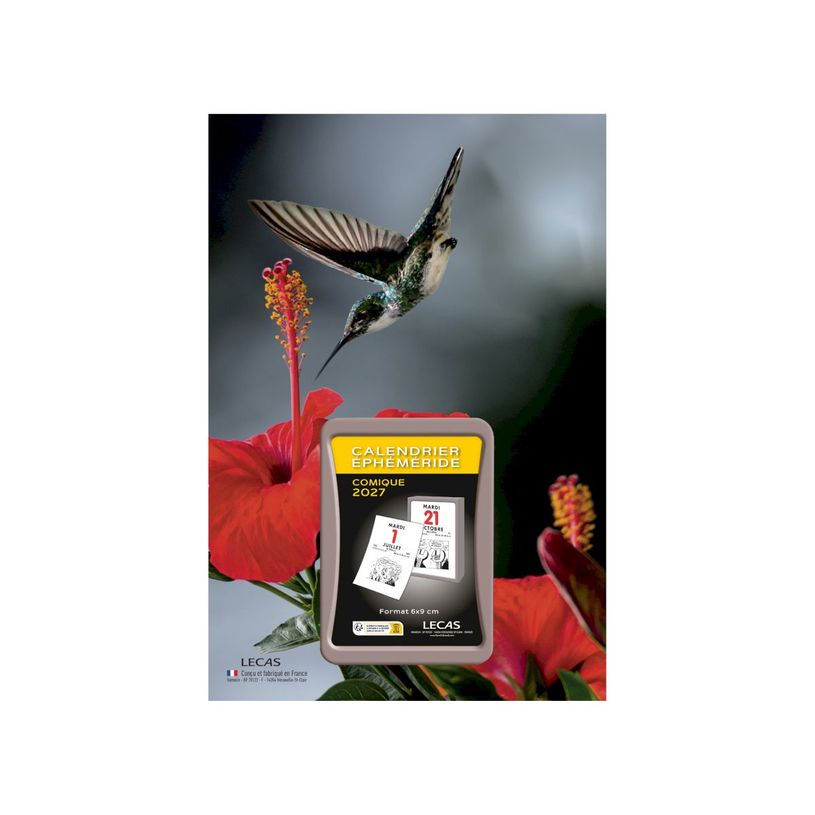 3147281694157-Lecas Nature - Plaque avec bloc éphéméride humoristique - 17 x 25 cm - disponible dans différents m--0