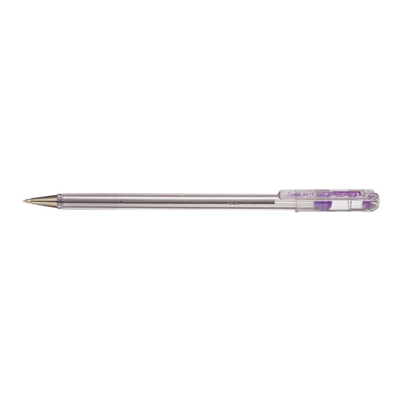 3474370077127-Pentel Superb - Stylo à bille - violet - encre à huile - 0.7 mm - fin-P_603756_1-0