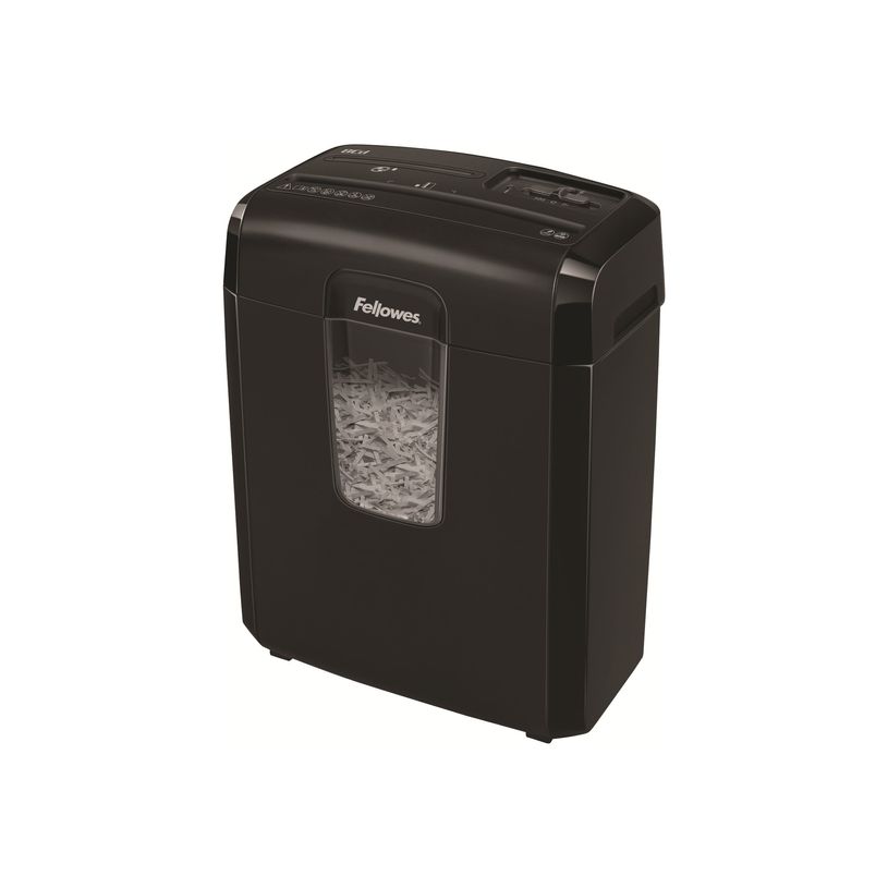 0043859724673-Fellowes Powershred 8Cd - destructeur de documents coupe croisée - 8 feuilles - Corbeille 14-P_604628_3-0