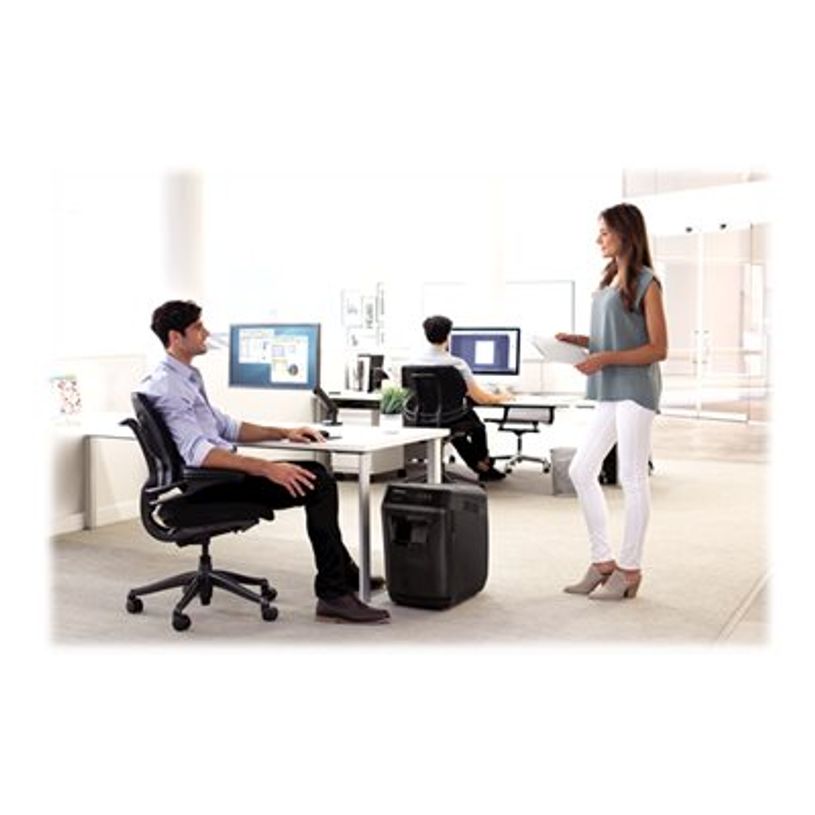 0043859726622-Fellowes AutoMax 200M - Destructeur de documents - Micro-coupe - 2 x 14 mm - P-5, T-5-P_604635_1-5