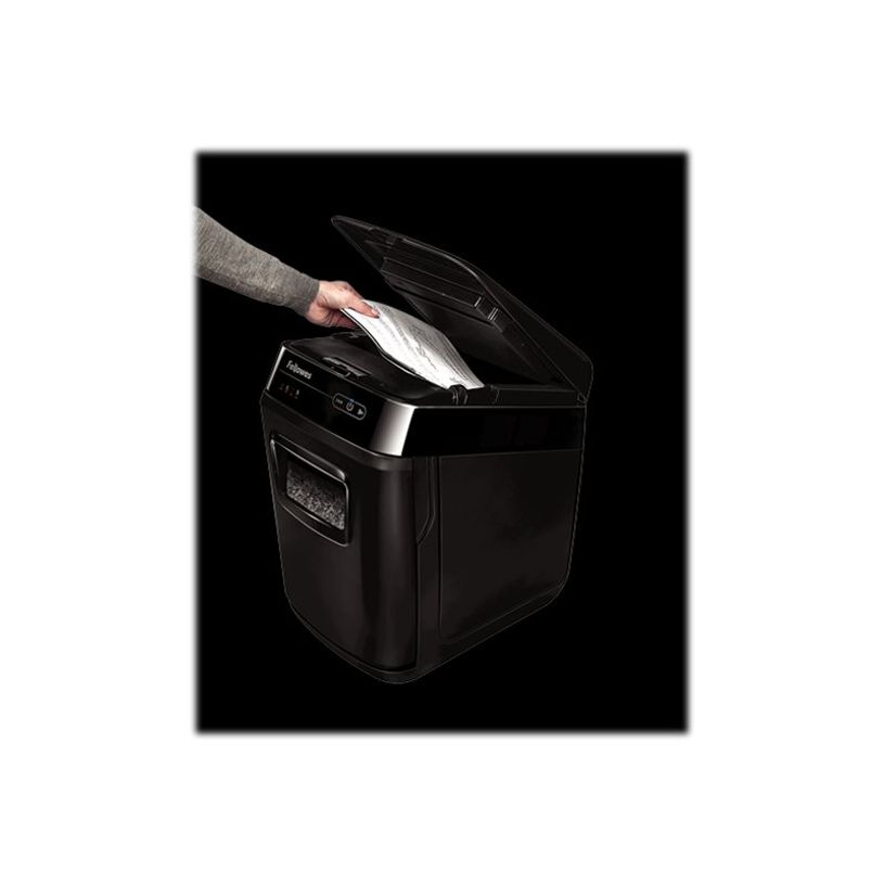 0043859726622-Fellowes AutoMax 200M - Destructeur de documents - Micro-coupe - 2 x 14 mm - P-5, T-5-P_604635_6-3