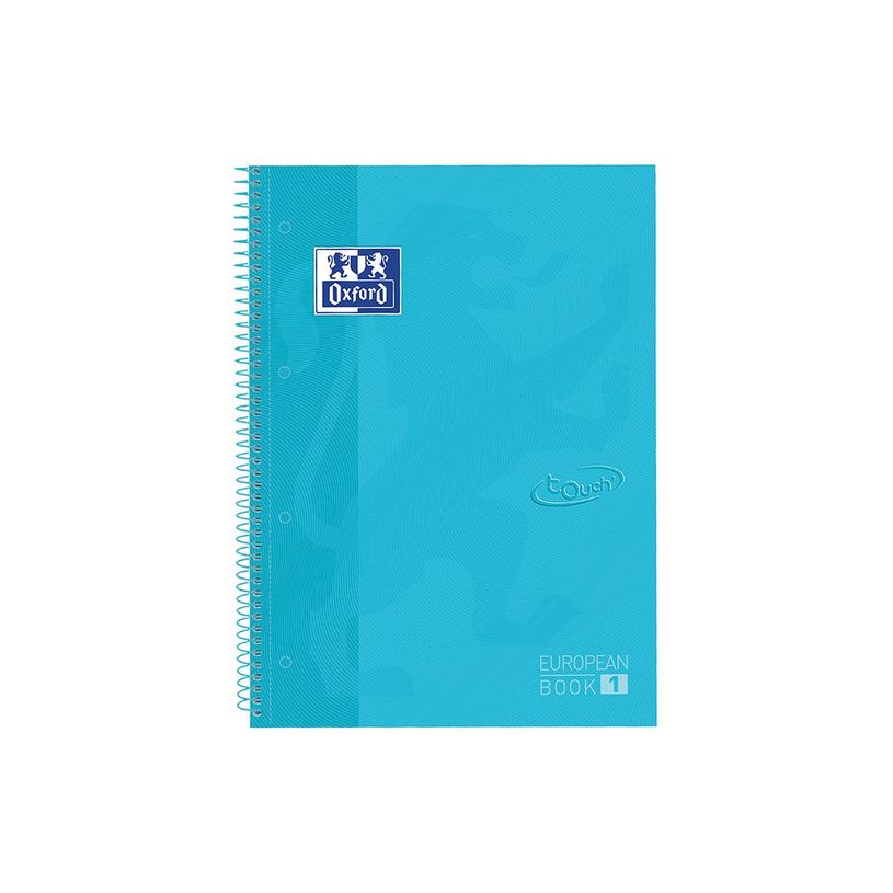 8412771024239-Oxford Touch' - Cahier à spirale 24 x 32 cm - 160 pages - petits carreaux (5x5 mm) - bleu pa-P_605902_5-4