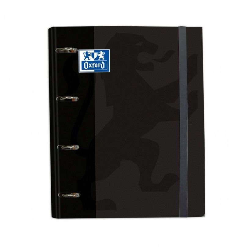 8412771025427-Oxford Europeanbinder - Classeur à anneaux - pour A4 Plus - capacité : 300 feuilles - noir -P_605945_1-0