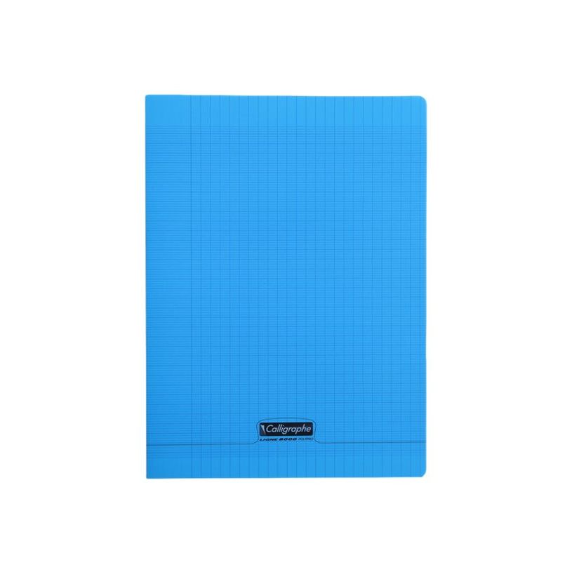 3210330182926-Calligraphe 8000 - Cahier polypro 24 x 32 cm - 140 pages - grands carreaux (Seyes) - bleu-P_609099_1-0