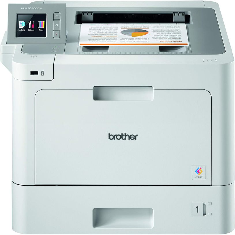 0000006115142-Brother HL-L9310CDWMT - Imprimante - couleur - Recto-verso - laser - A4/Legal - 2400 x 600 ppp - jusqu'à 31 ppm (mono) / jusqu'à 31 ppm (couleur) - capacité : 2380 feuilles - USB 2.0, Gigabit LA-P_611514_1-0