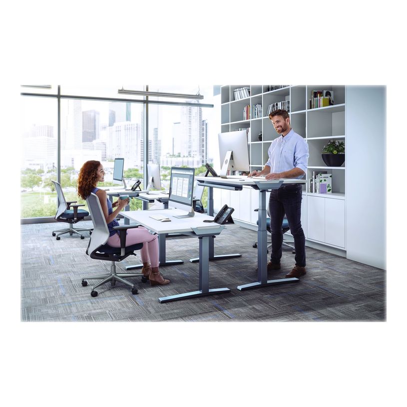0043859744893-Fellowes - Plateau pour bureau Assis-Debout Levado/Cambio - L180 cm - blanc-P_614984_1-3