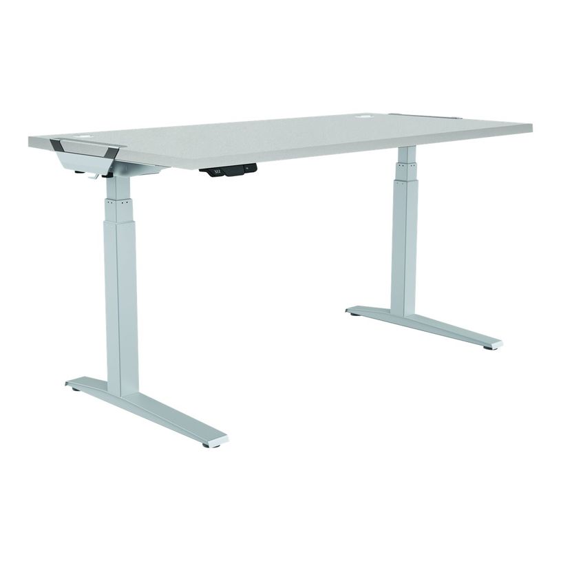 0043859744916-Fellowes - Plateau pour bureau Assis-Debout Levado/Cambio - L160 cm - gris-P_614986_2-1