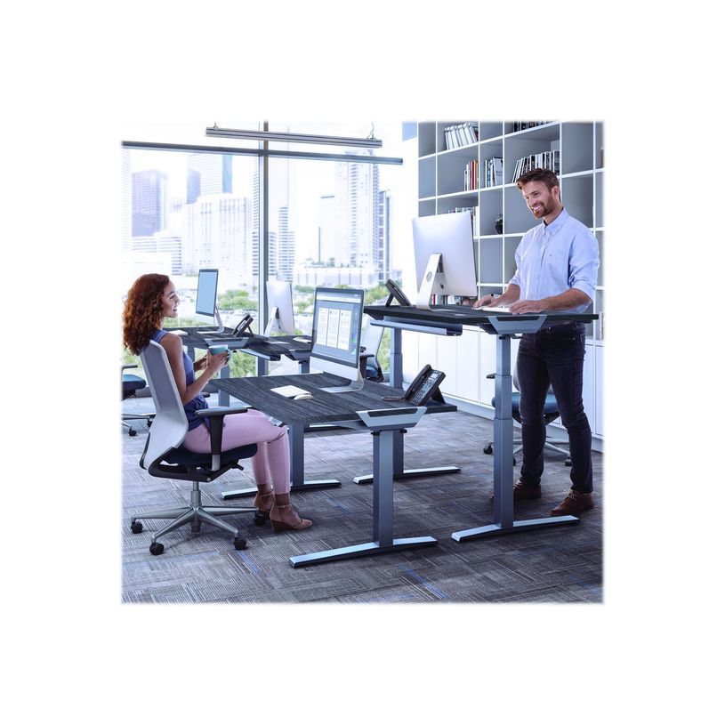 0043859744985-Fellowes - Plateau pour bureau Assis-Debout Levado/Cambio - L180 cm - chêne-P_614993_1-4