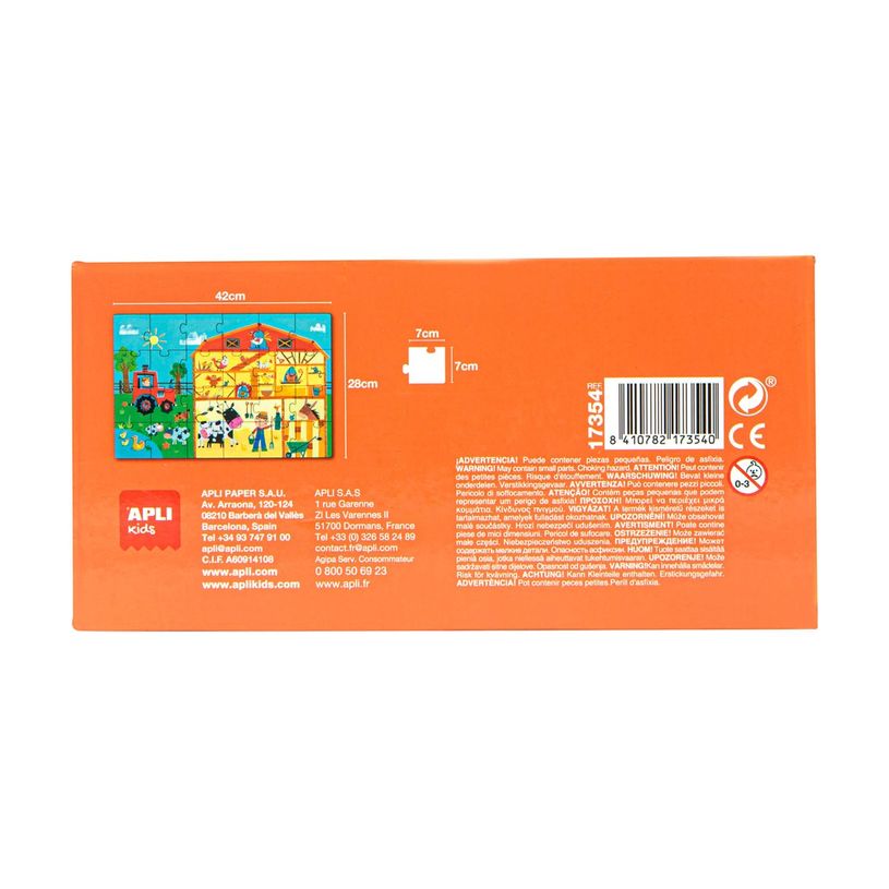 8410782173540-APLI kids - Farmhouse Puzzle - puzzle-P_615119_1-3