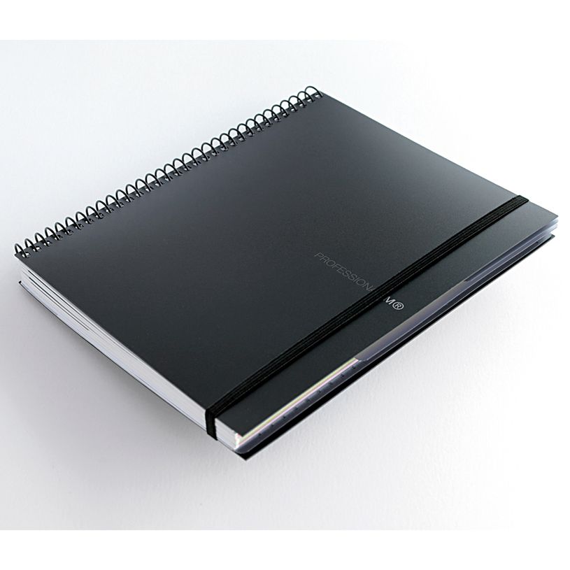 8422593479063-Notebook The Original, Couverture souple, A5, quadrillage 5x5 mm + Lisse, 120 feuilles de 2 couleurs, Miquelrius, Noi--7