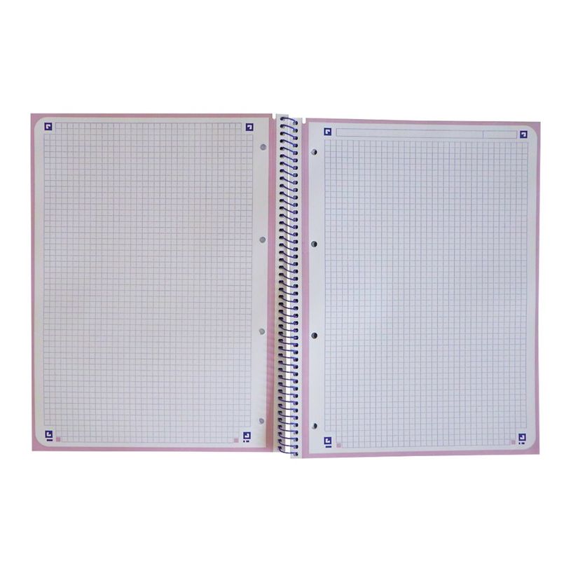 8412771028237-Oxford Touch' - Cahier à spirale 24 x 32 cm - 160 pages - petits carreaux (5x5 mm) - lavande-P_616727_2-1