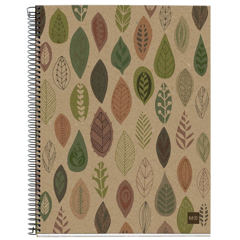 8422593020128-Miquelrius Eco Design - Cahier de notes - reliure à spirale - A4 (210 x 297 mm) - 120 feuilles / 240 pages - uni - e-P_617201_1-0