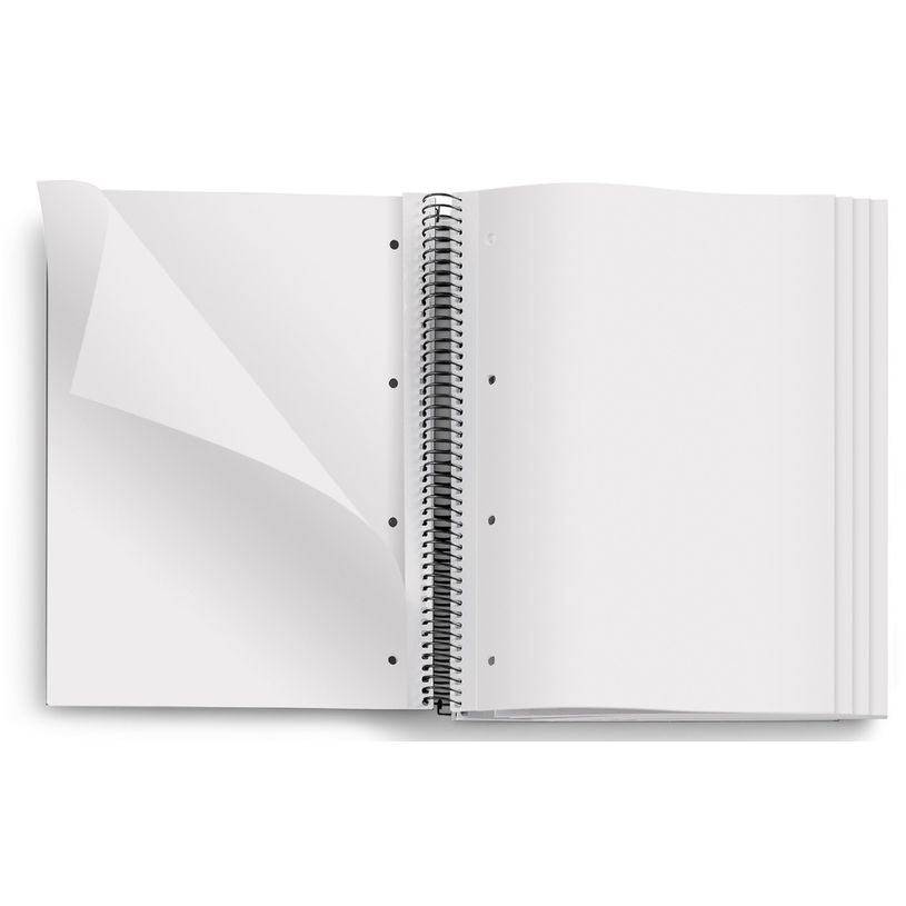 8422593020128-Miquelrius Eco Design - Cahier de notes - reliure à spirale - A4 (210 x 297 mm) - 120 feuilles / 240 pages - uni - e-P_617201_2-1