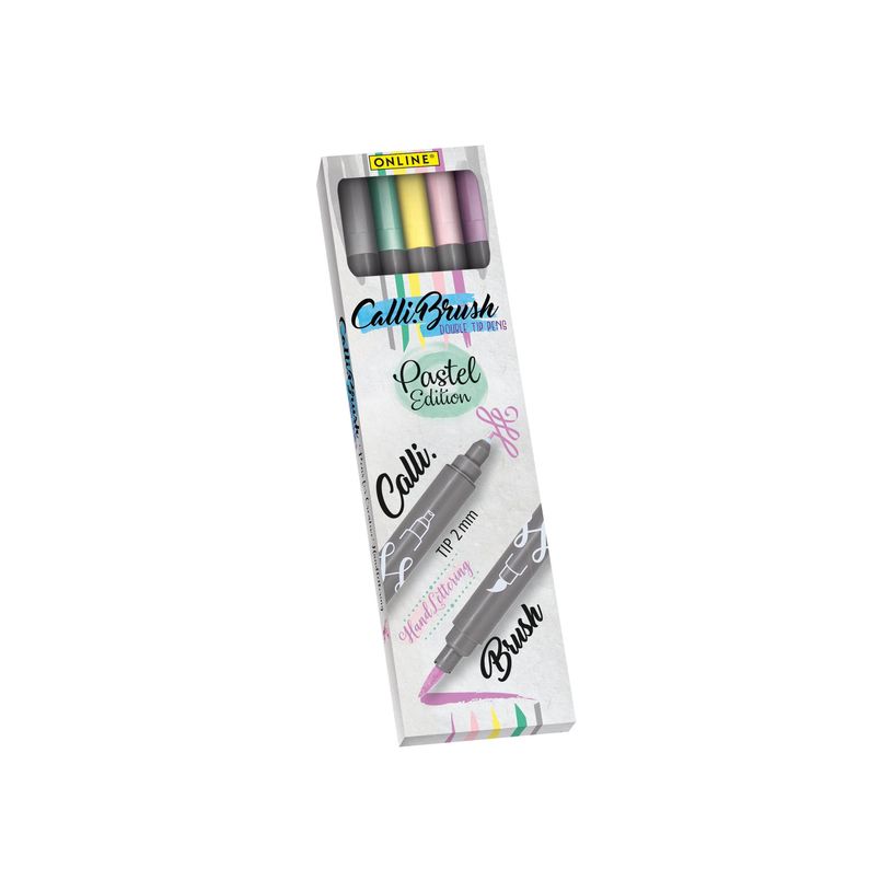 4014421190796-Online Calli.Brush Classic - 5 Feutres stylos pinceaux à double embout - couleurs pastels as-P_619435_2-1