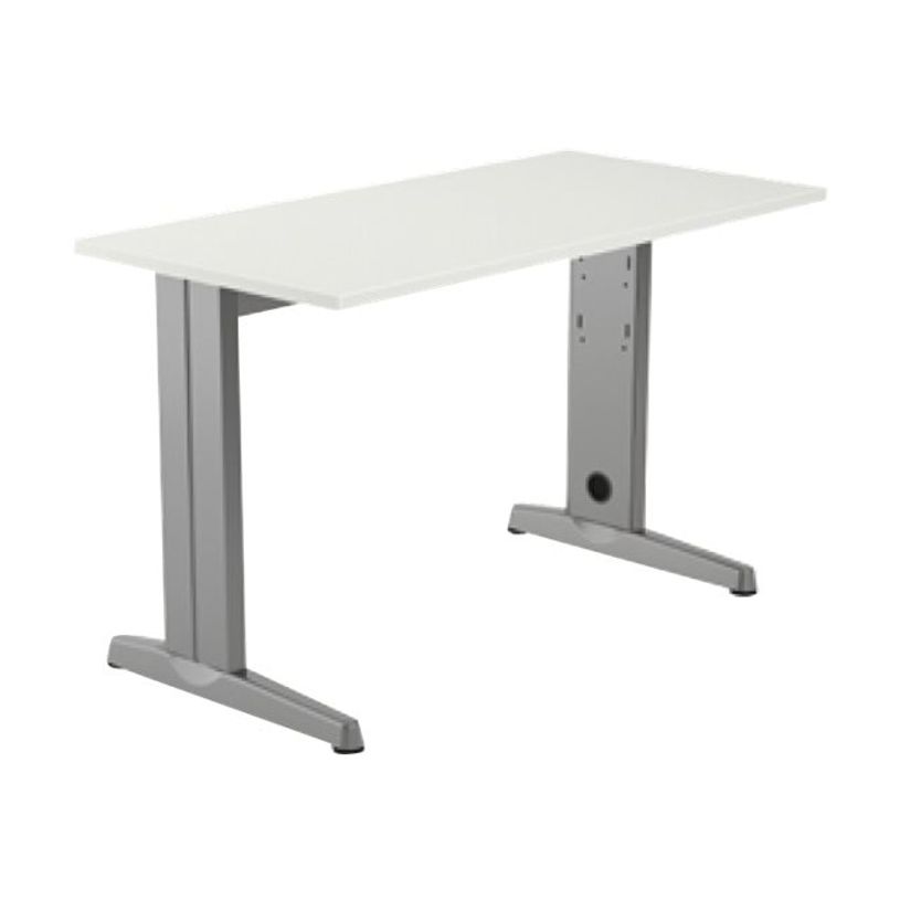 8427951990129-Rocada METAL - Table - rectangulaire - blanc - gris, RAL 9006 base-P_621776_1-0