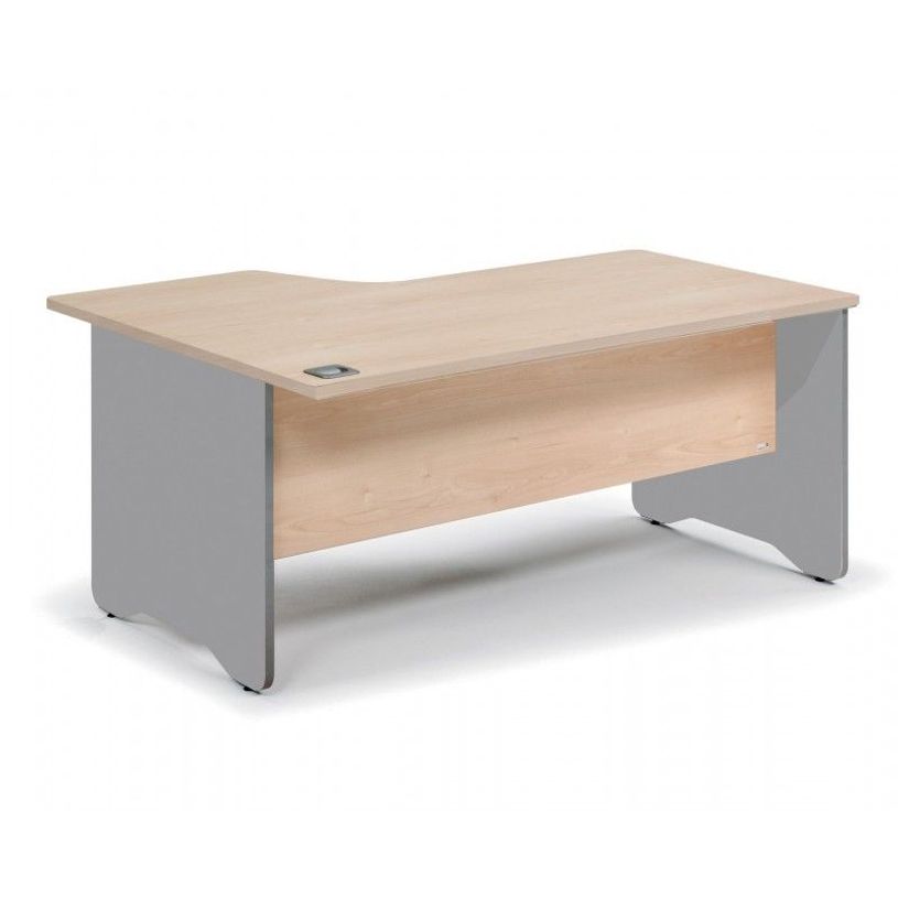 8427951205193-Rocada Work - Table - en L (droite) - chêne - aluminium base-P_622057_1-0