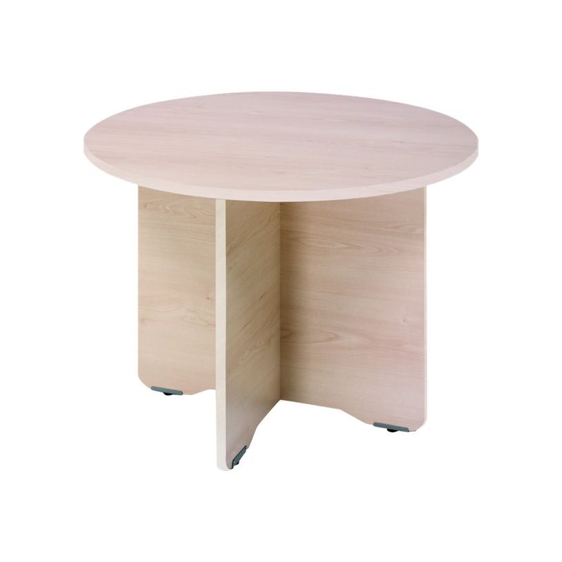 8427951995452-Rocada Meeting - Table - rond - hêtre - aluminium base-P_622273_1-0