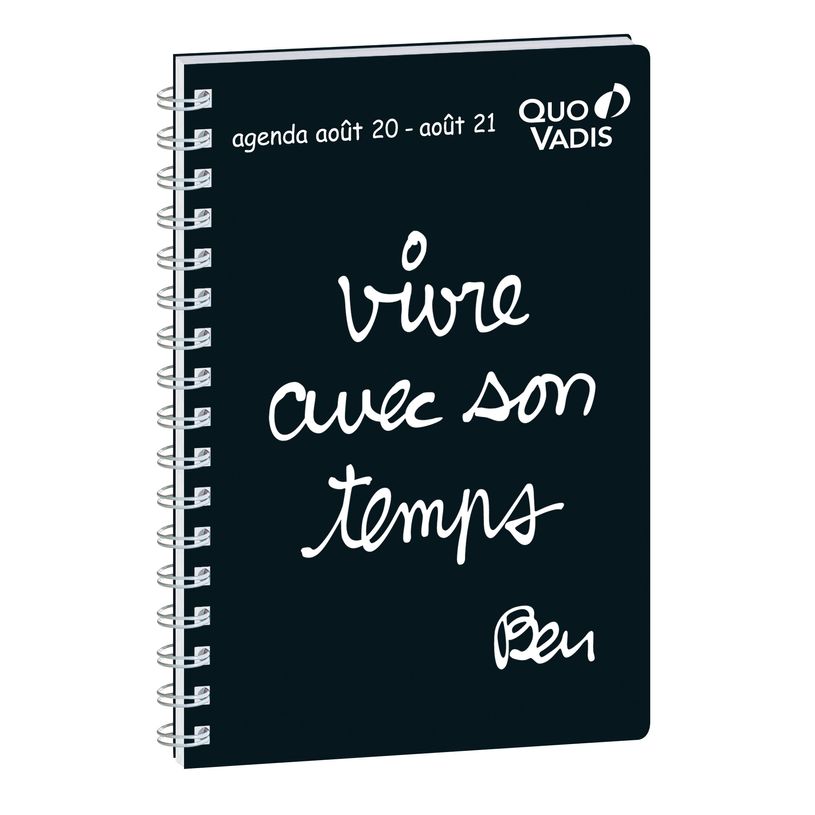 3371010193615-Ben - Agenda spiralé universitaire - 1 semaine sur 2 pages - 10 x 15 cm - Quo Vadis-P_643001_3-0